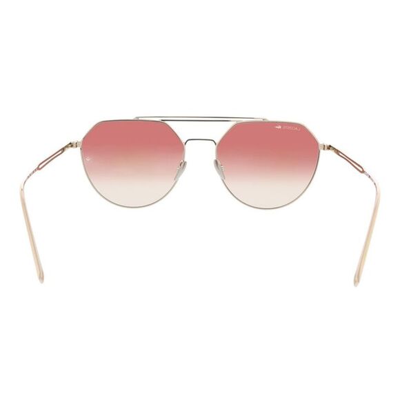 Lacoste Paris Collection L220SPC 41568 Rose Gold Geometric Round Sunglasses - Picture 4 of 5